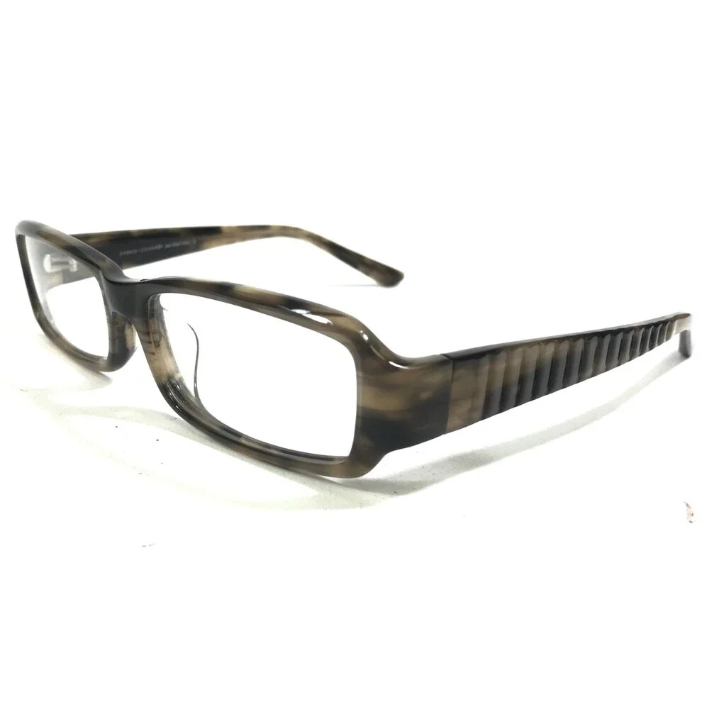 Iyoko-Inyake Eyeglasses Frames IY261 COL.21 Brown Rectangular Full Rim 55-16-140